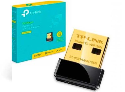 USB TP-LINK TL-WN725N NANO N150MBPS RED WI-FI