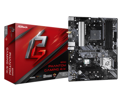 Tarjeta Madre Asrock B550 Phantom Gaming 4