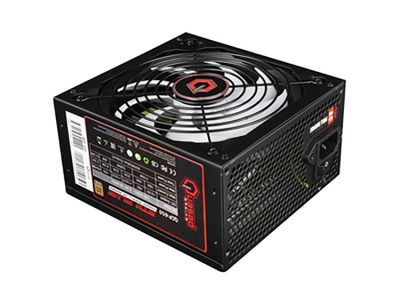FUENTE DE PODER QUASAD 650W 24P - CERTF 80-PLUS BRONCE 110-240V 1.5Mts Power Cord