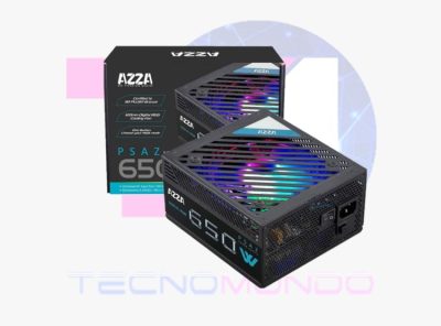 FUENTE DE PODER AZZA 650W 24P - CERTF 80-PLUS BRONCE 110-240V