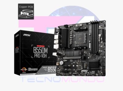 Tarjeta Madre MSI B550M PRO-VDH WIFI