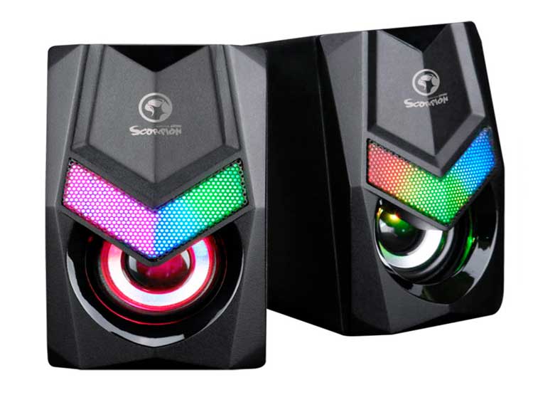 ALTAVOCES LED GAMING SCORPION