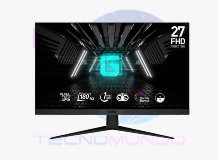 Monitor MSI Full HD  27" 180HZ IPS